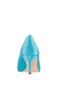 Women Nina Shoes Wide Widths | Nina60 Cielo Satin Mid-heel Classic Pump
