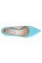 Women Nina Shoes Wide Widths | Nina60 Cielo Satin Mid-heel Classic Pump