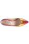 Women Nina Shoes Wide Widths | Nina85 Wine Ombre Patent Leatherette High-heel Classic Pump