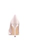 Women Nina Shoes Wide Widths | Rhiyana Pearl Rose Satin Peep Toe High-heel Classic Pump