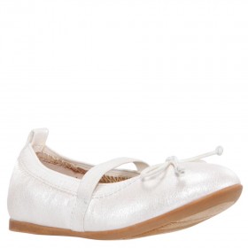 Kids Nina Shoes Ballet Flats | Esther Toddler-ivory-pearlized