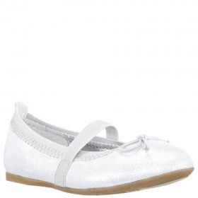 Kids Nina Shoes Ballet Flats | Esther Toddler-silver Shimmer