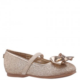 Kids Nina Shoes Ballet Flats | Rose Gold Ballet Flat-shoe Flats