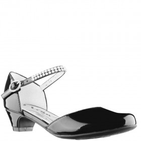 Kids Nina Shoes Dress Shoes | Cera Black Patent