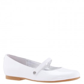 Kids Nina Shoes Dress Shoes | Fernanda White-patent