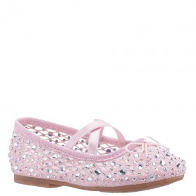 Kids Nina Shoes Dress Shoes | Hadley Blush Ballet Flats