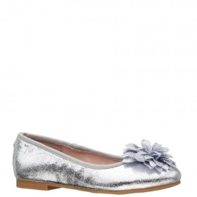 Kids Nina Shoes Dress Shoes | Jeanesse Silver-metallic