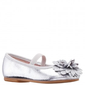 Kids Nina Shoes Dress Shoes | Jeanesse Toddler-silver-metallic