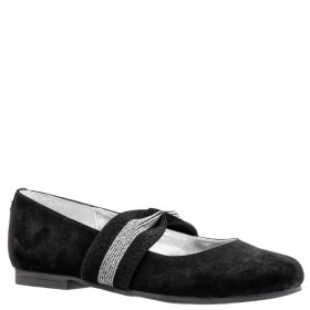 Kids Nina Shoes Dress Shoes | Krissy Black-microsuede