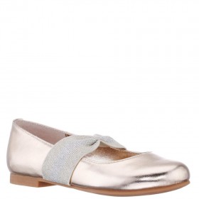 Kids Nina Shoes Dress Shoes | Krissy Platino-metallic