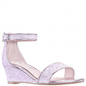 Kids Nina Shoes Dress Shoes | Kristina Pink Chunky Glitter
