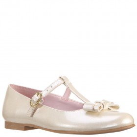 Kids Nina Shoes Dress Shoes | Merrilyn Ivory Patent