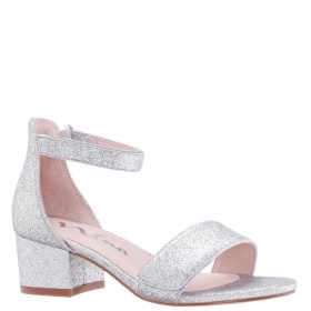 Kids Nina Shoes Dress Shoes | Rejina Silver-glitter