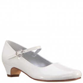 Kids Nina Shoes Dress Shoes | Seeley White Patent