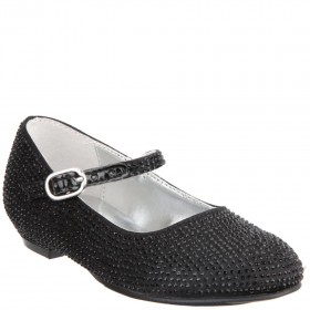 Kids Nina Shoes Dress Shoes | Zelia Toddler-black Satin