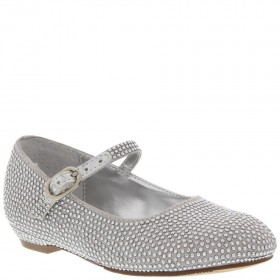 Kids Nina Shoes Dress Shoes | Zelia Toddler-silver Satin