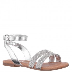Kids Nina Shoes Sandals | Cameena Silver-metallic