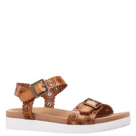 Kids Nina Shoes Sandals | Saturn Light Tan Footbed Sandal