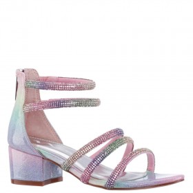 Kids Nina Shoes Sandals | Sparklar Pastel Rainbow