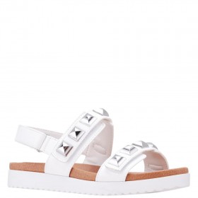 Kids Nina Shoes Sandals | Ziwa White-smooth