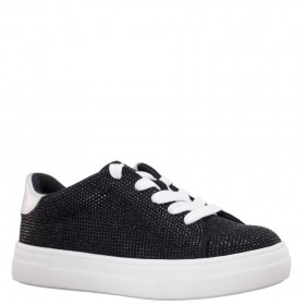Kids Nina Shoes Sneakers | Gigee Black Low Top Sneaker