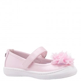 Kids Nina Shoes Sneakers | Natty Light Pink Pearlized Bump Toe Sneakers