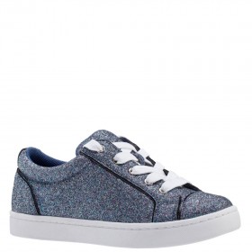 Kids Nina Shoes Sneakers | Portia Navy-glitter