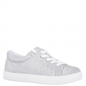Kids Nina Shoes Sneakers | Portia Silver-glitter