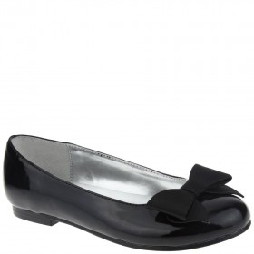 Kids Nina Shoes Wide Widths | Pegasus Black Patent