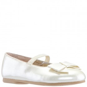 Kids Nina Shoes Wide Widths | Pegasus Toddler-ivory Patent