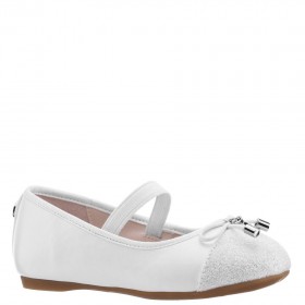 Nina Shoes Ballet Flats | Kamryn Kids White