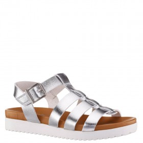 Nina Shoes Sandals | Wrenlee Kids Silver