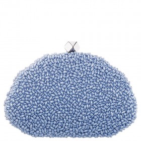 Women Nina Shoes Handbags | Hera Icy Blue Plastic Beads Minaudiere