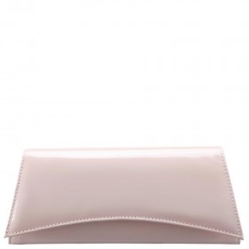 Women Nina Shoes Handbags | Zoey Nude Patent Pu Clutch