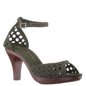 Women Nina Shoes Retro Shoes | Avenue Army Ankle Strap High-heel Platform Sandals