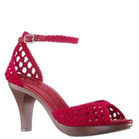 Women Nina Shoes Retro Shoes | Avenue Paprika Ankle Strap High-heel Platform Sandals