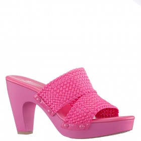 Women Nina Shoes Retro Shoes | Casino Peony Slip On High-heel Platform Sandals