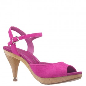 Women Nina Shoes Retro Shoes | Rock Ruby Ankle Strap High-heel Platform Sandals