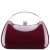 Women Nina Shoes Handbags | Brando Bordeaux Patent Minaudiere