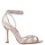 Women Nina Shoes Prom | Daniela Platino Metallic Foil High-heel Evening Sandal