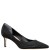 Women Nina Shoes Pumps | Nina60 Noir Metallic Textured Mid-heel Classic Pump