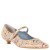 Women Nina Shoes Retro Shoes | Chic Beige Mary Jane Flat-shoe Pumps