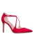 Women Nina Shoes Satin Shop | Netta Red Satin High-heel Pumps