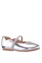  Detské balerínky Nina Shoes | Diaz strieborné metalické balerínky