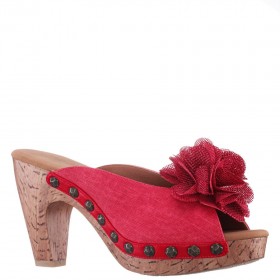  Dámske sandále Nina Shoes Retro | Veneto Poppy Slip-On na platforme s vysokým podpätkom